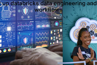 set up databricks data engineering and etl workflows