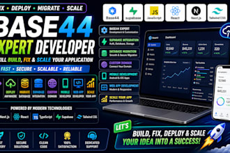 base44 fix deploy migrate supabase scale custom domain mobile developer web app