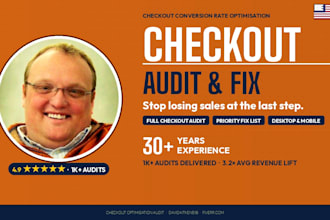 audit your checkout process to reduce cart abandonment and boost sales