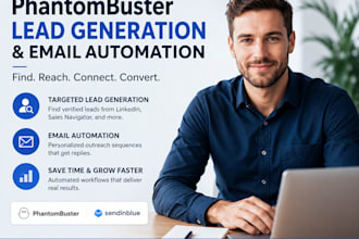 automate b2b lead generation with phantombuster