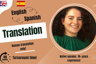 translate your english or spanish content