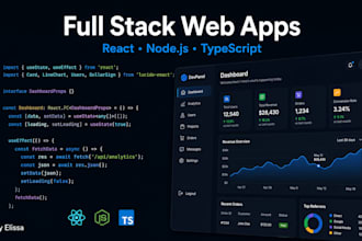 build fullstack web apps with react and nodejs