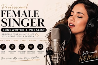 sing, produce podcast jingle music, rap jingle, podcast intros, and theme song