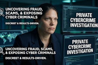 privately do cybercrime investigation