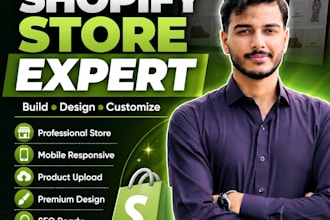 create a shopify store and shopify website