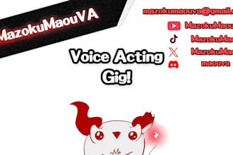 be your quality anime voice actor