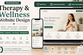 therapy website, mental health, psychiatrist, psychology website, wellness yoga