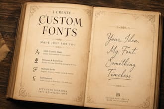 create custom fantasy fonts for books, rpgs and worldbuilding