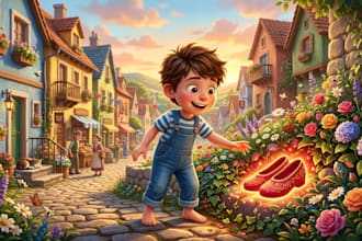 children story book illustration children story book illustration