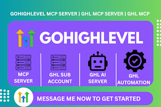 setup your ghl subaccount, ghl CRM, ghl mcp server, ghl ai agent, ghl automation