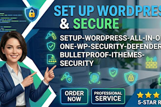 setup wordpress all in one wp security defender bulletproof ithemes security