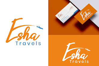 design professional and modern business cards