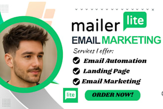 setup mailerlite email automation mailerlite email marketing landing page