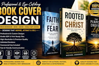 create stunning sermon workbook and KDP book covers
