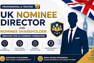 be your UK nominee director and shareholder for company registration