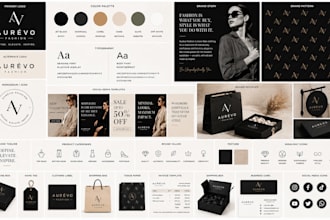 design minimalist business logo, brand identity with branding kit
