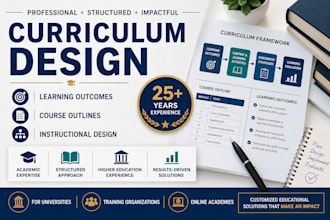 design curriculum learning outcomes and course outlines