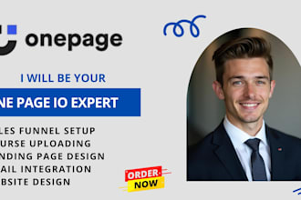 design one page io website one page io landing page