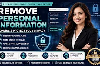 remove personal information from data brokers and improve online privacy