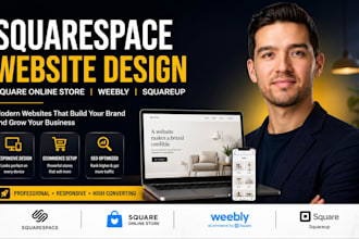 build business square website square online squarespace website design ecommerce