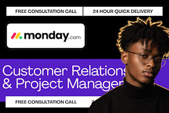 monday com CRM setup specialist board setup workflow dashboard automation zapier