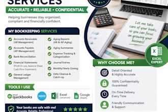 do expert quickbooks cleanup and bank reconciliation