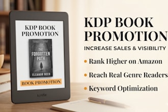 do amazon KDP marketing and kindle book promotion to boost book sales