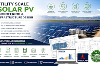 deliver utility scale solar pv engineering and infrastructure planning