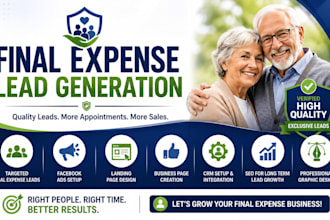 final expense lead final expense iul insurance leads  final expense landing page