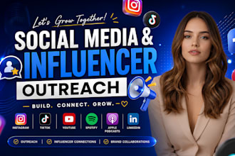 do influencer outreach and find micro influencers for your brand or podcast