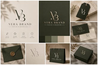 design a professional logo, brand identity, and complete branding kit