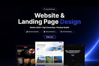 do figma landing page design