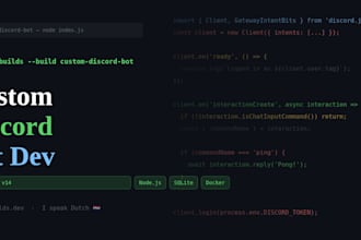build a custom discord bot for your server
