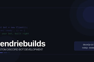 build a custom discord bot for your server