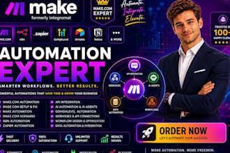 fix, setup make com automation, make automation made com