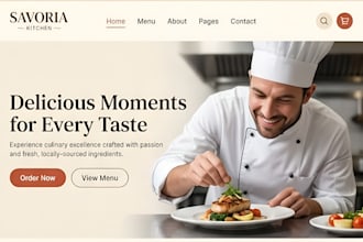 build squarespace private chef website catering food blogger companies website