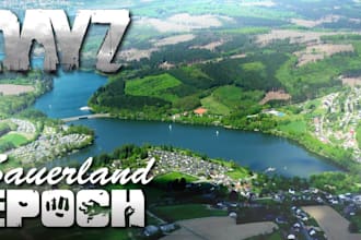 setup custom dayz sever maps, loot system, dayz building, server mods