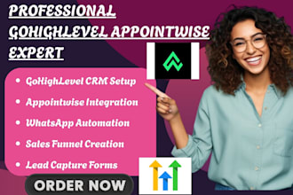 setup gohighlevel appointwise automation whatsapp workflows ghl sales funnel