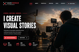 build squarespace filmmaker website music cinema streaming video website