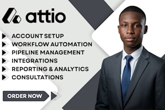 setup attio CRM attio consultant attio workflow automation