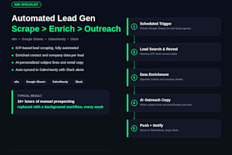 build b2b lead gen and cold email system for agencies
