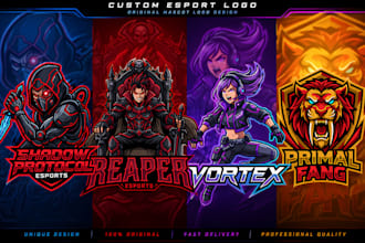 custom esport logo for streamers