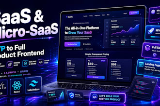 build your saas landing page with nextjs and tailwind css
