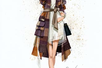 be doing fashion illustration
