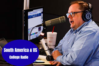 submit and promote your song on 200 south america and 100 US college radio