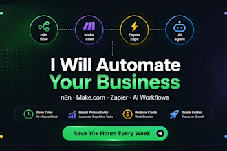 build n8n automation and ai agent workflows for your business