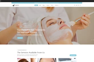 build squarespace plastic surgery website cosmetic website dermetologist website