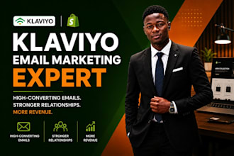 be your klaviyo email marketing expert , setup flow and campaign in 24hours