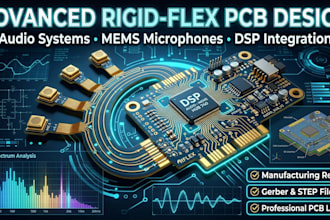 design advanced rigid flex pcb for audio and mems microphone systems