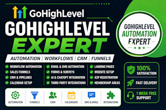 gohighlevel website design, sales funnel, go high level CRM expert